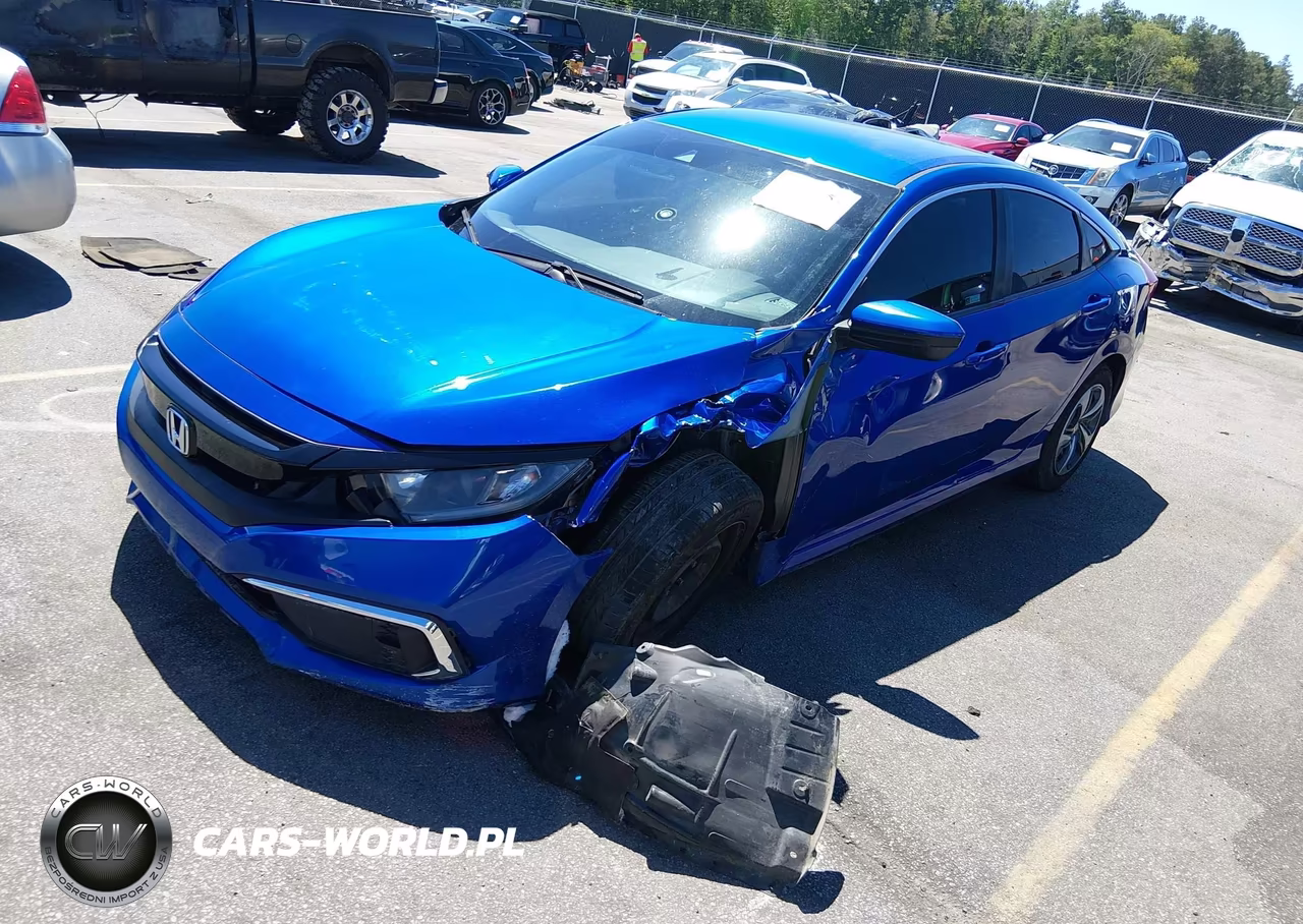 2020 Honda Civic Lx VIN:2HGFC2F61LH575041 - 2