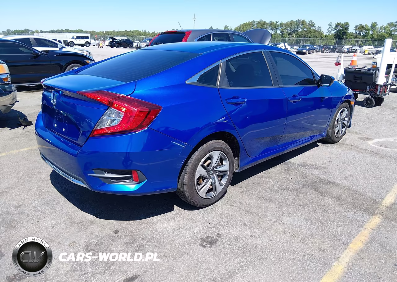 2020 Honda Civic Lx VIN:2HGFC2F61LH575041 - 4