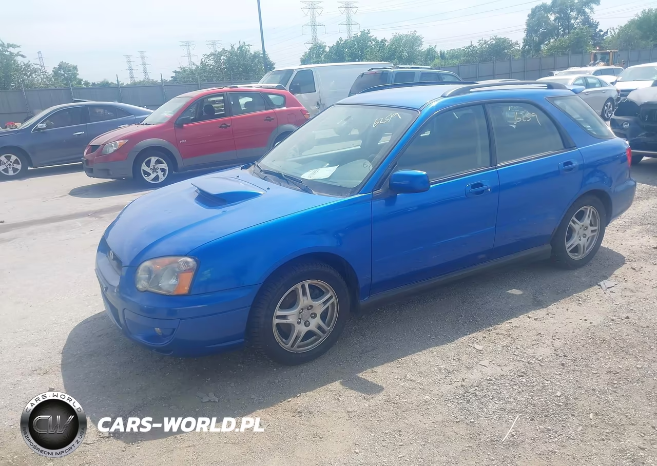 2004 Subaru Impreza Wrx VIN:JF1GG29634G813946 - 2