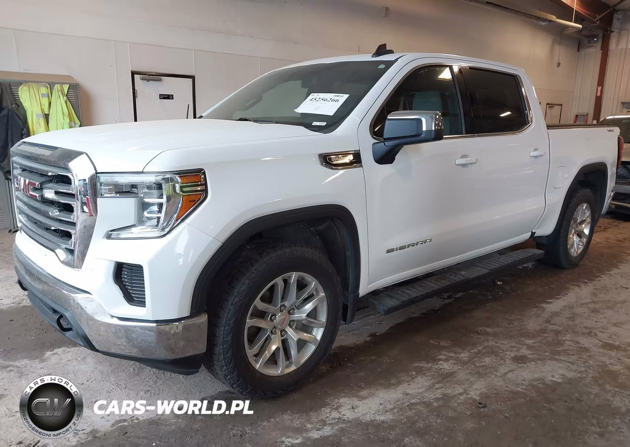 2021 GMC Sierra 1500 4Wd Short Box Sle VIN:3GTU9BET2MG321223 - 2