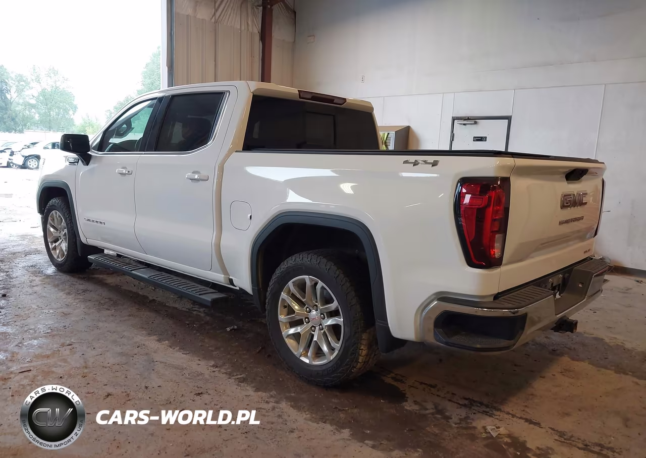 2021 GMC Sierra 1500 4Wd Short Box Sle VIN:3GTU9BET2MG321223 - 3