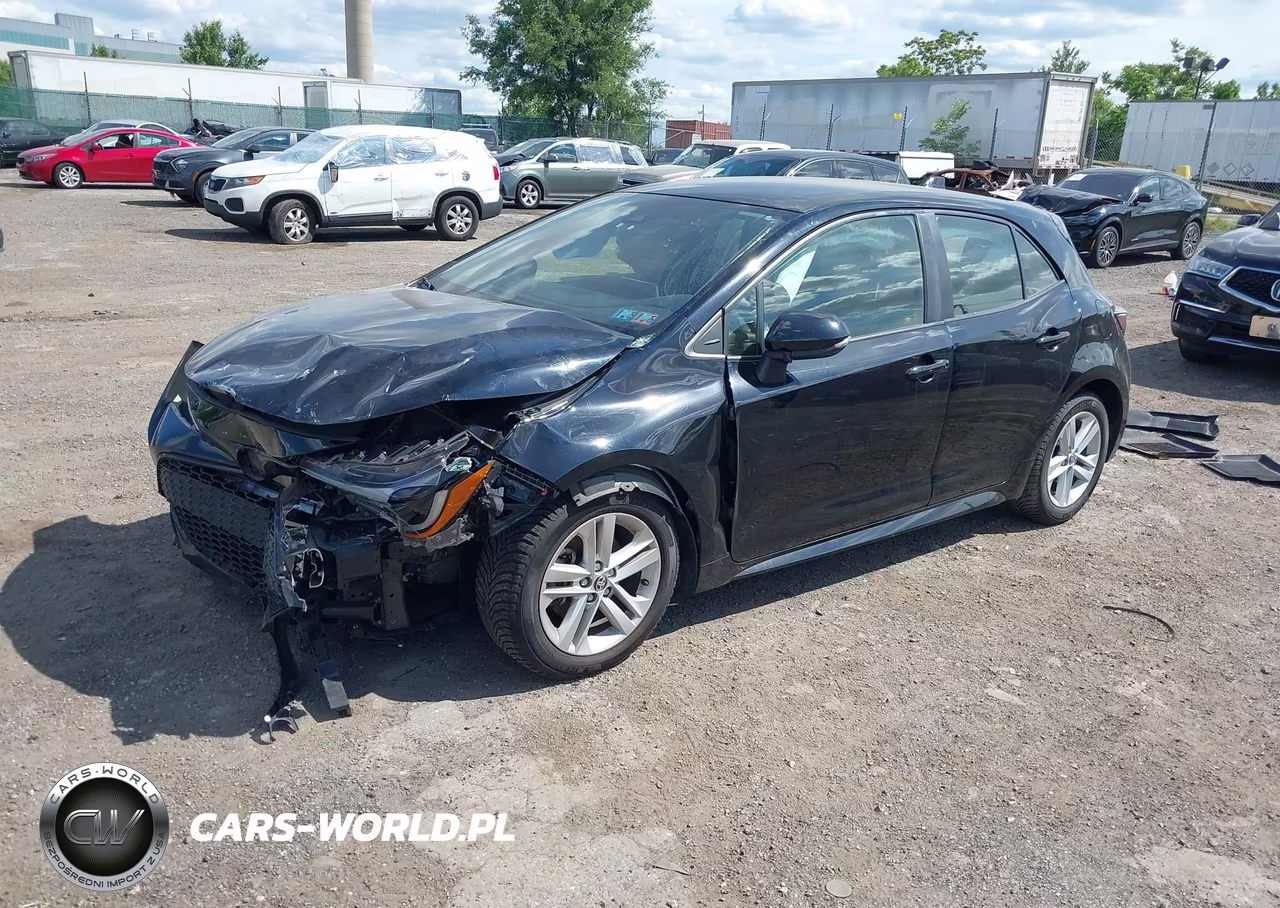2019 Toyota Corolla Se VIN:JTNK4RBE3K3063987 - 2