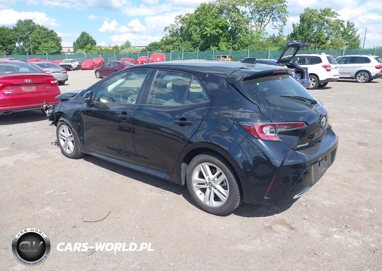 2019 Toyota Corolla Se VIN:JTNK4RBE3K3063987 - 3