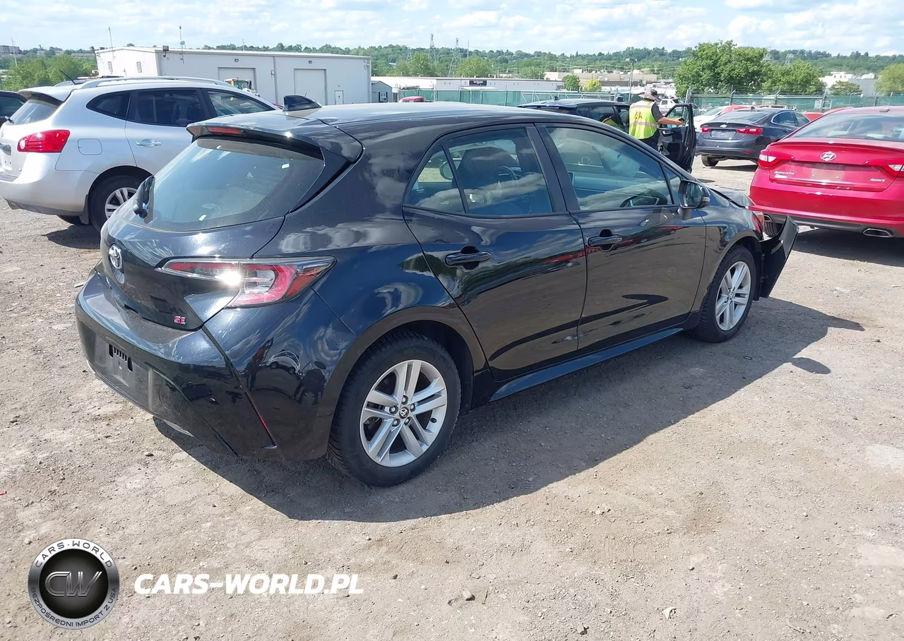 2019 Toyota Corolla Se VIN:JTNK4RBE3K3063987 - 4