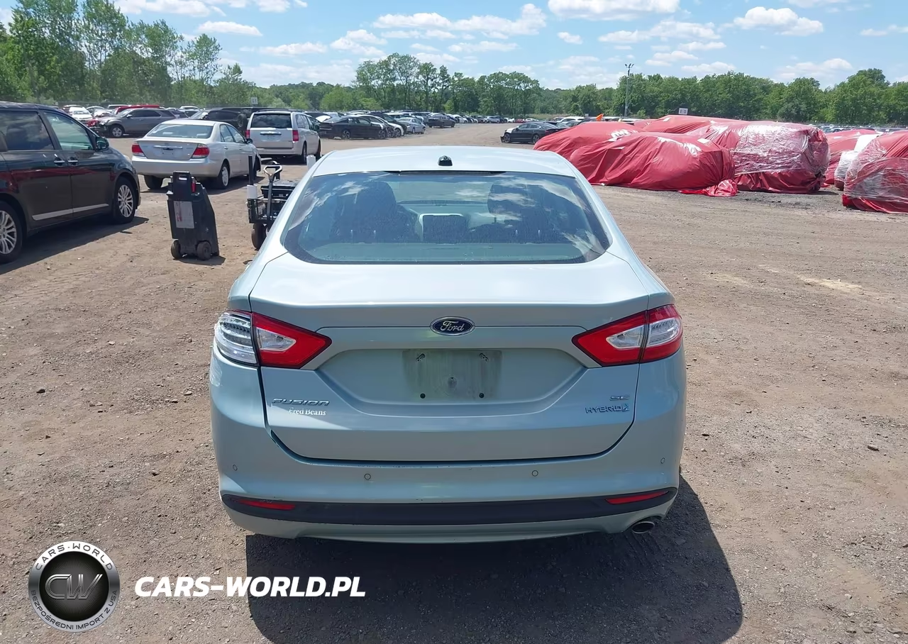 2013 Ford Fusion Hybrid Se VIN:3FA6P0LU3DR288581 - 16