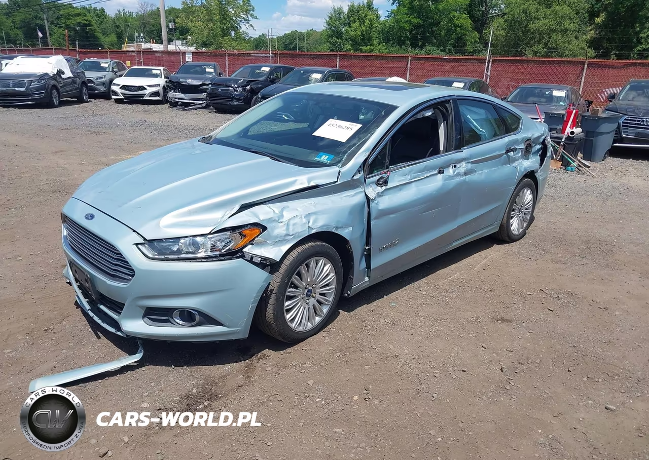 2013 Ford Fusion Hybrid Se VIN:3FA6P0LU3DR288581 - 2