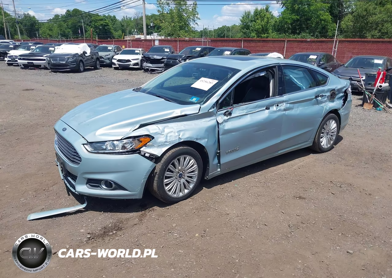 2013 Ford Fusion Hybrid Se VIN:3FA6P0LU3DR288581 - 6