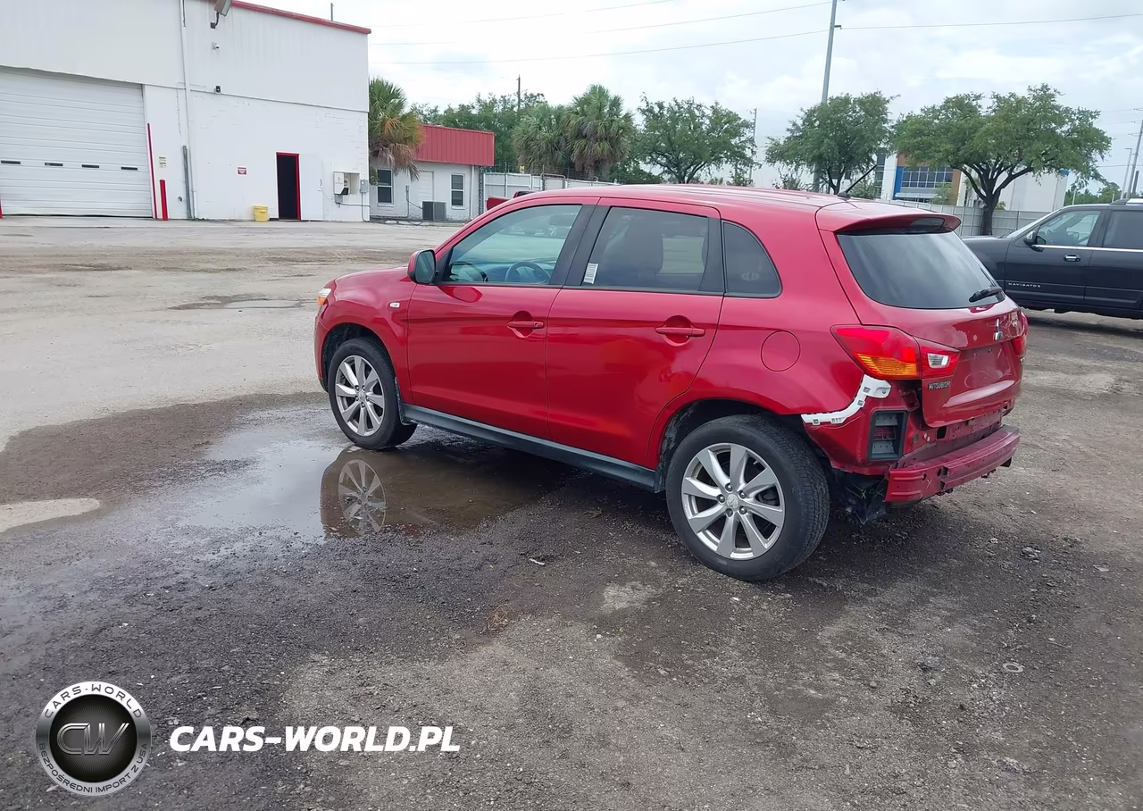 2015 Mitsubishi Outlander Sport Es VIN:4A4AP3AU7FE026893 - 3