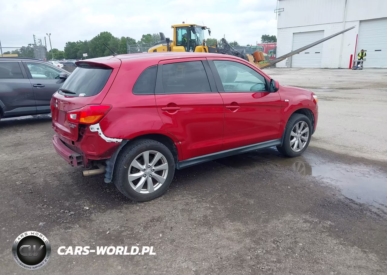 2015 Mitsubishi Outlander Sport Es VIN:4A4AP3AU7FE026893 - 4