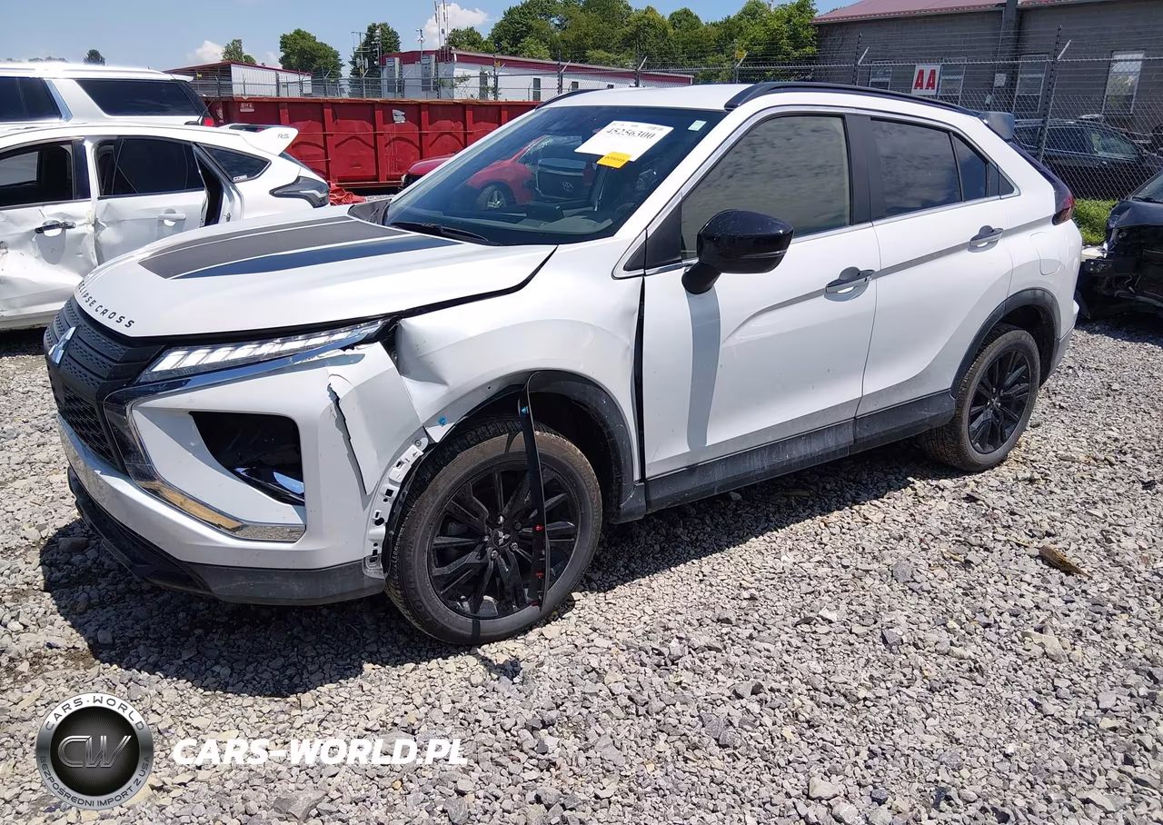 2025 Mitsubishi Eclipse Cross Black Edition S-Awc VIN:JA4ATWAAXSZ030220 - 2