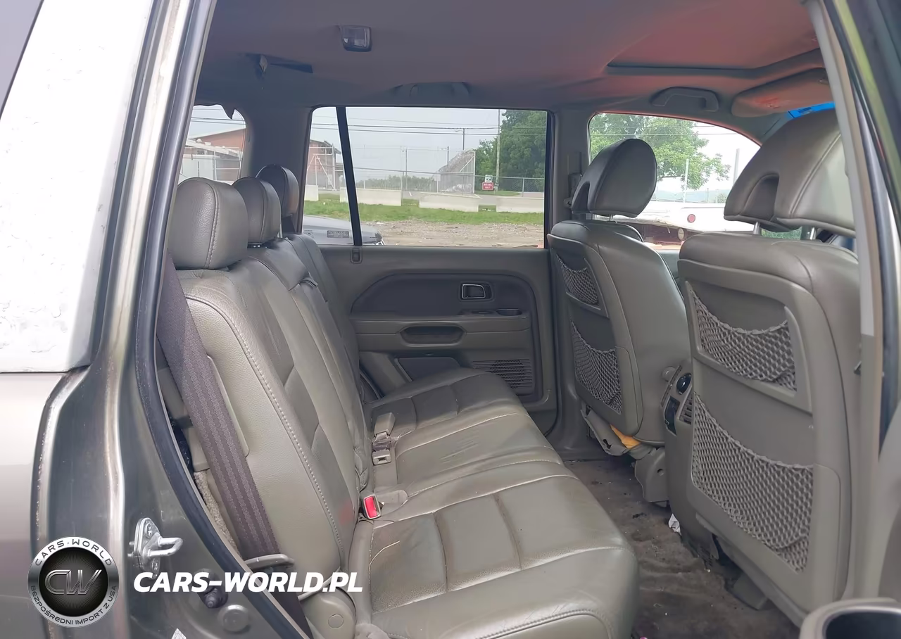 2007 Honda Pilot Ex-L VIN:2HKYF18507H538847 - 8