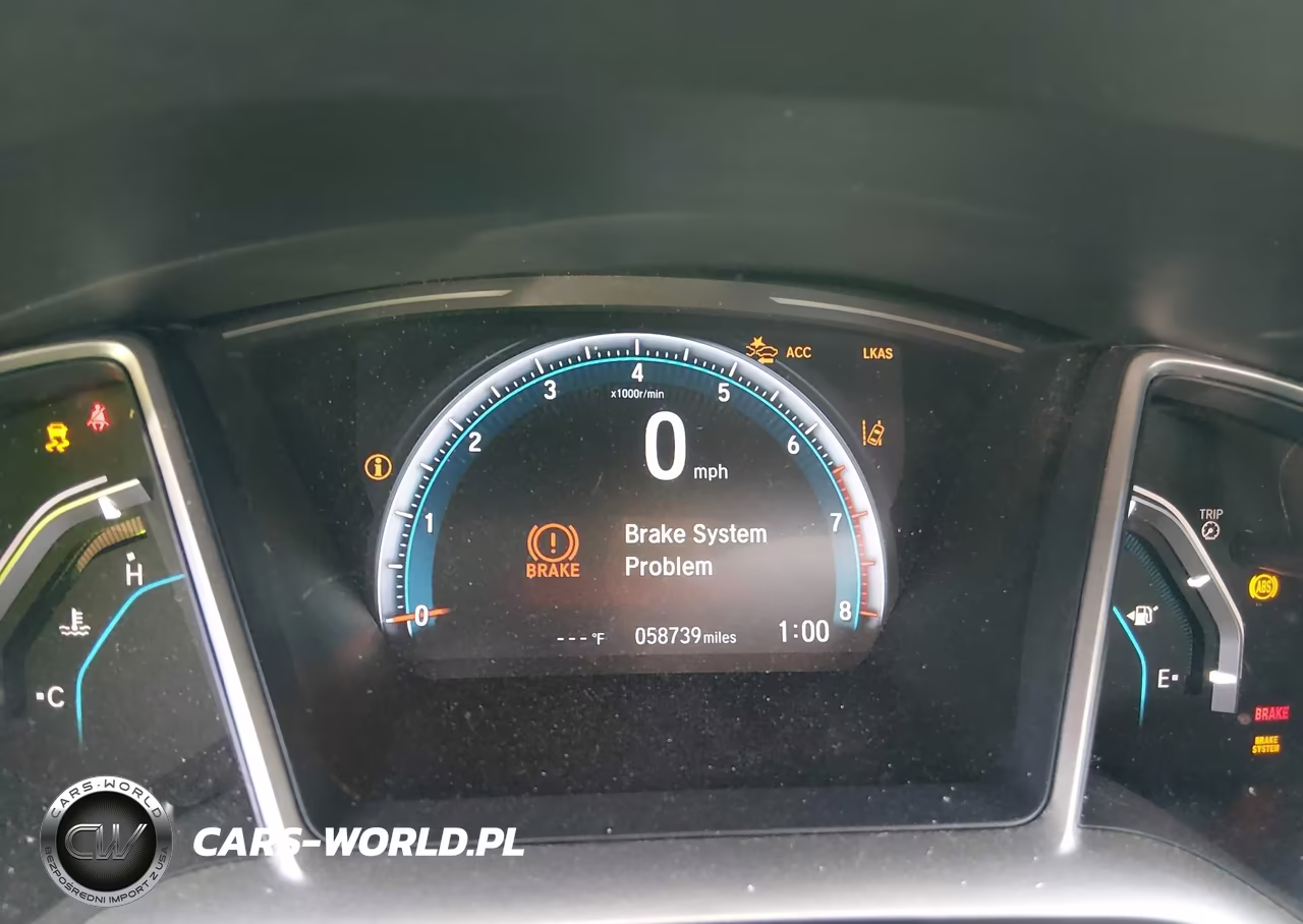2019 Honda Civic Touring VIN:19XFC1F96KE001743 - 7
