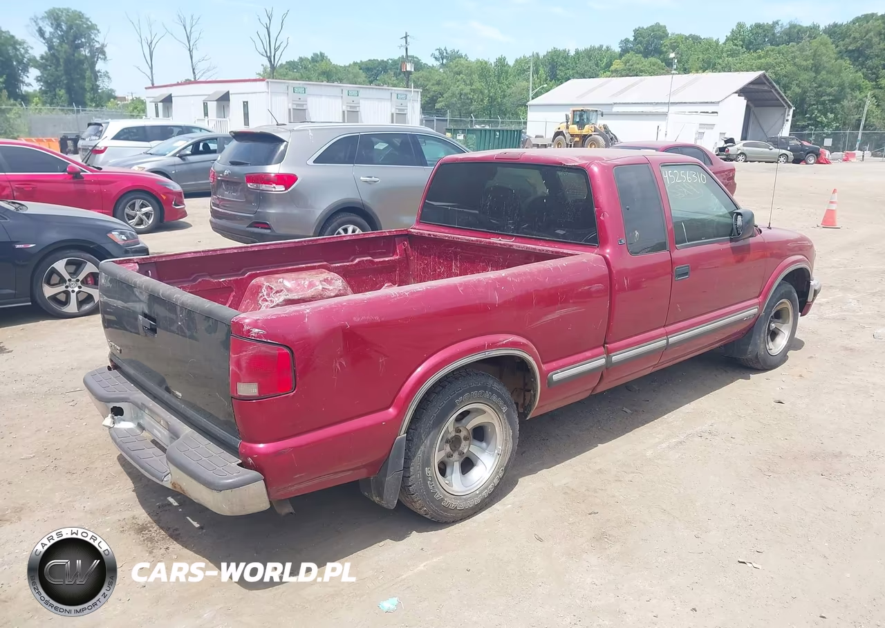 2001 Chevrolet S-10 Ls VIN:1GCCS19W718148198 - 4