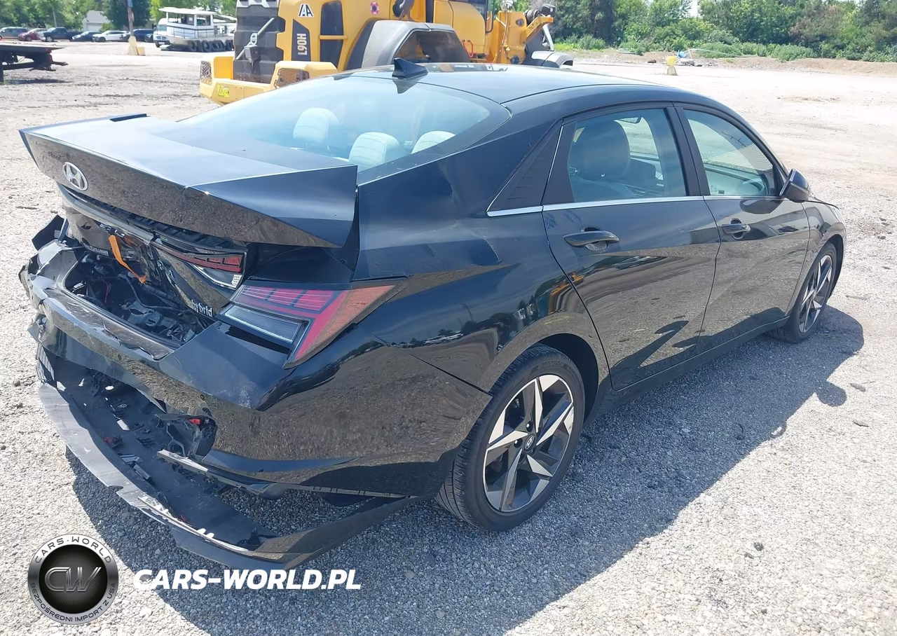 2022 Hyundai Elantra Hybrid Limited VIN:KMHLN4AJ7NU018200 - 4