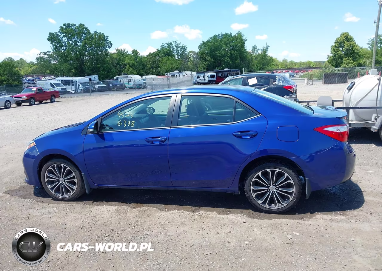 2015 Toyota Corolla S Plus VIN:2T1BURHE6FC347607 - 14