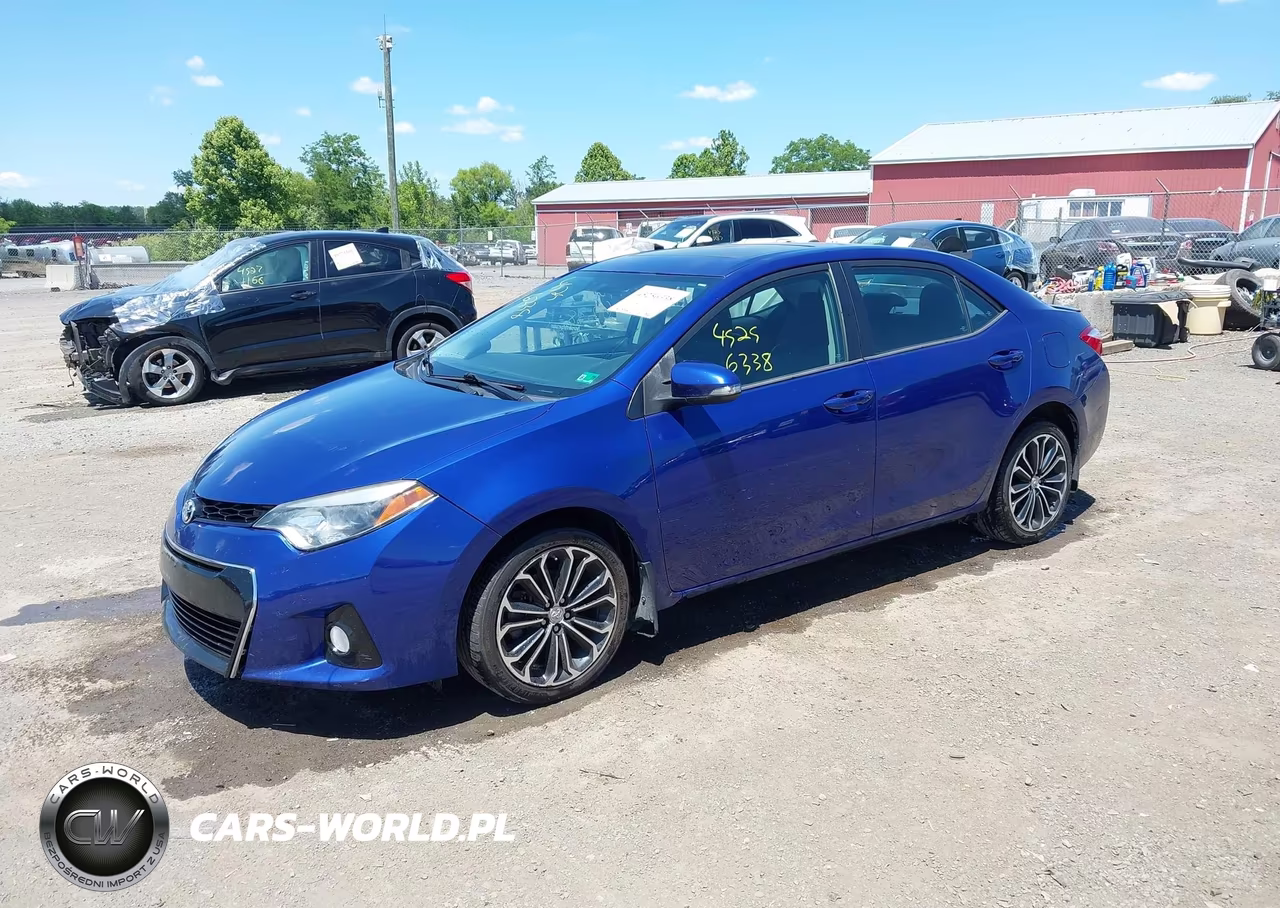2015 Toyota Corolla S Plus VIN:2T1BURHE6FC347607 - 2