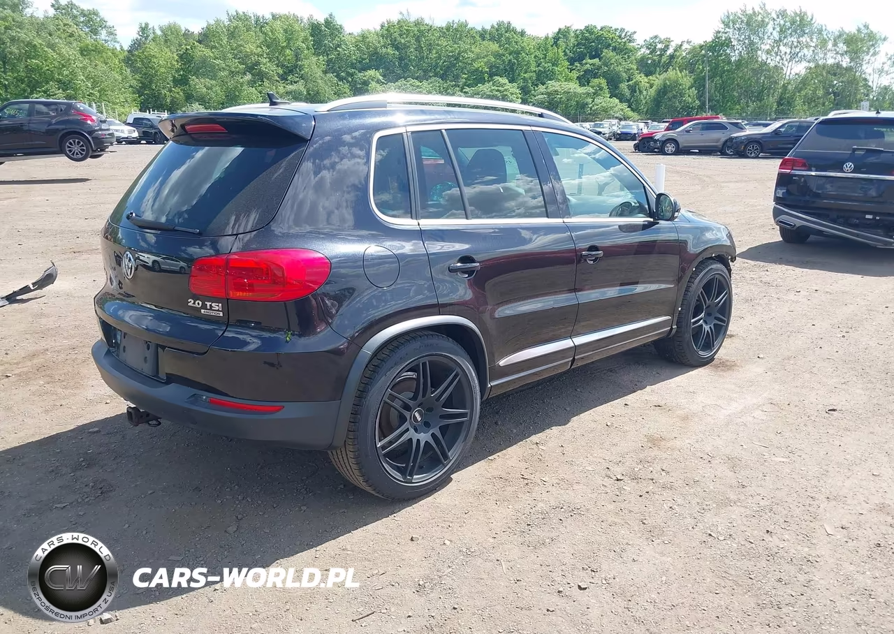 2014 Volkswagen Tiguan R-Line VIN:WVGBV3AX8EW034890 - 4