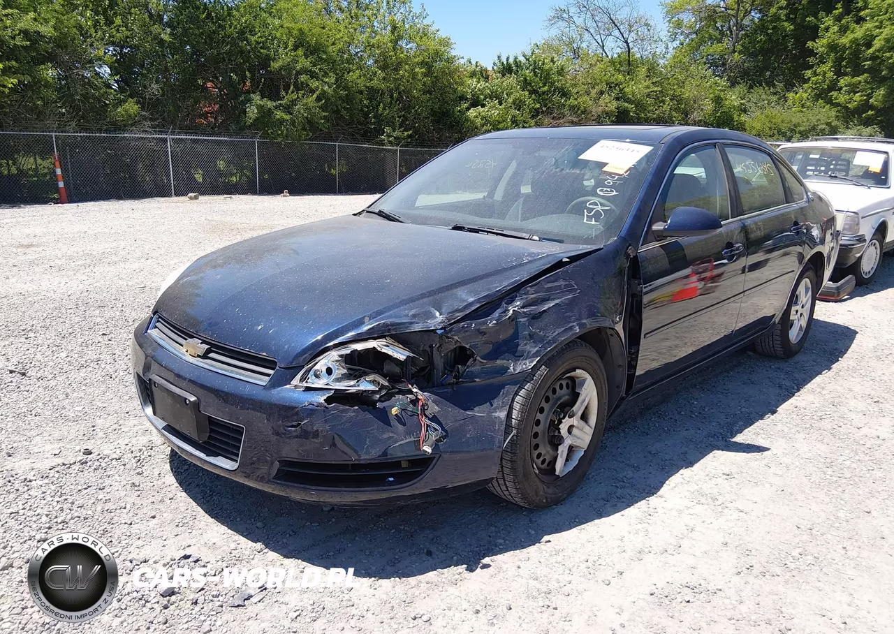 2008 Chevrolet Impala Ls VIN:2G1WB58K181278633 - 2
