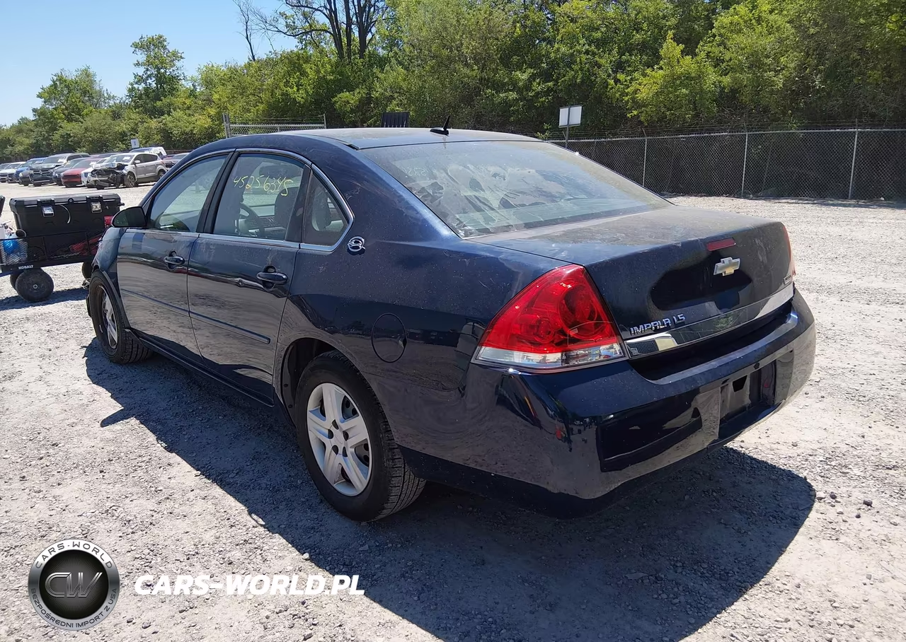 2008 Chevrolet Impala Ls VIN:2G1WB58K181278633 - 3