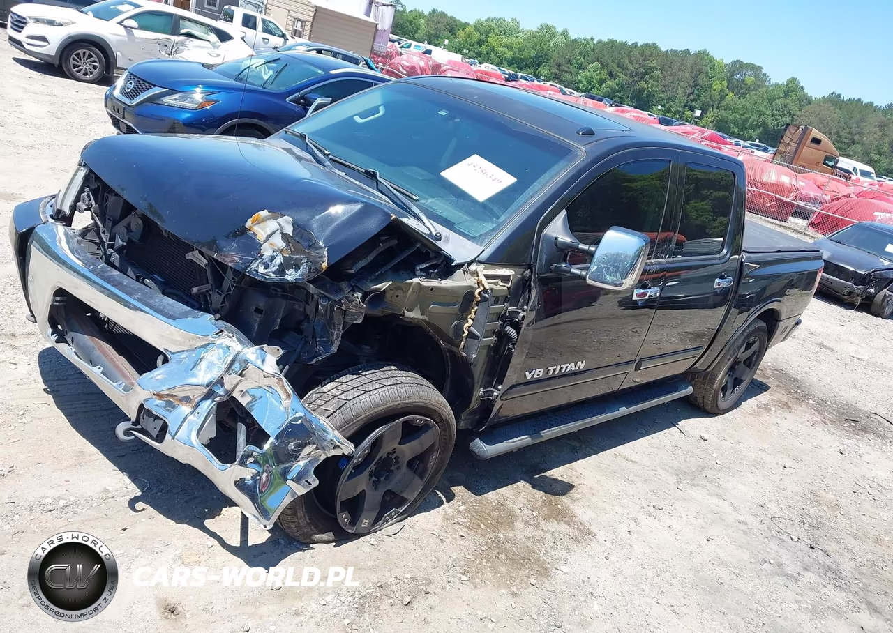 2012 Nissan Titan Sl VIN:1N6BA0ED7CN307168 - 2