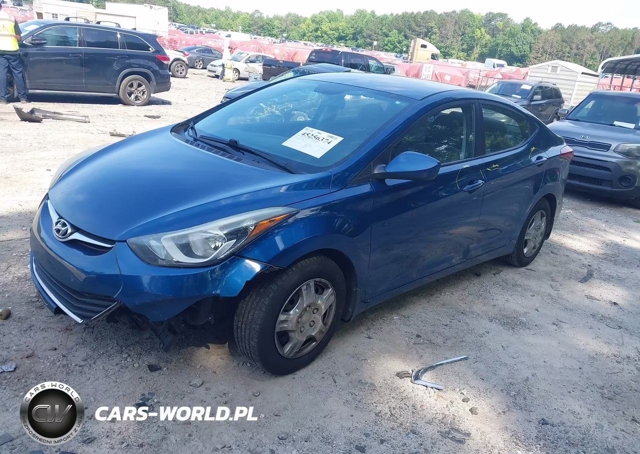2016 Hyundai Elantra Se VIN:KMHDH4AE0GU525912 - 2