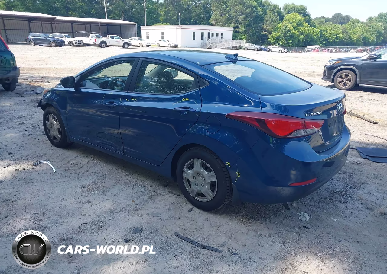 2016 Hyundai Elantra Se VIN:KMHDH4AE0GU525912 - 3