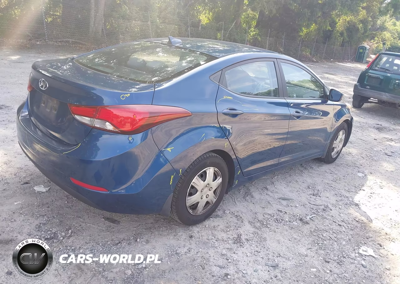 2016 Hyundai Elantra Se VIN:KMHDH4AE0GU525912 - 4