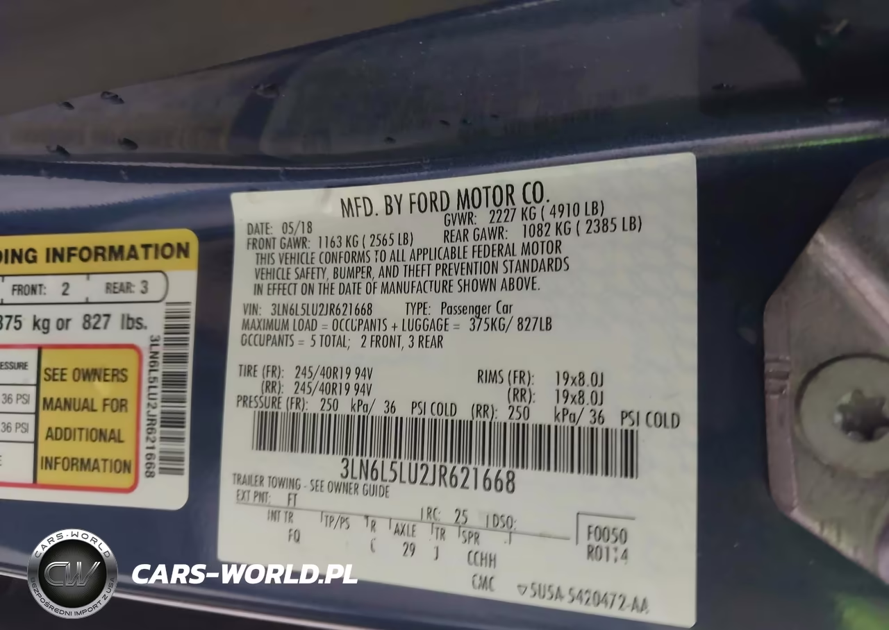 2018 Lincoln Mkz Hybrid Select VIN:3LN6L5LU2JR621668 - 9