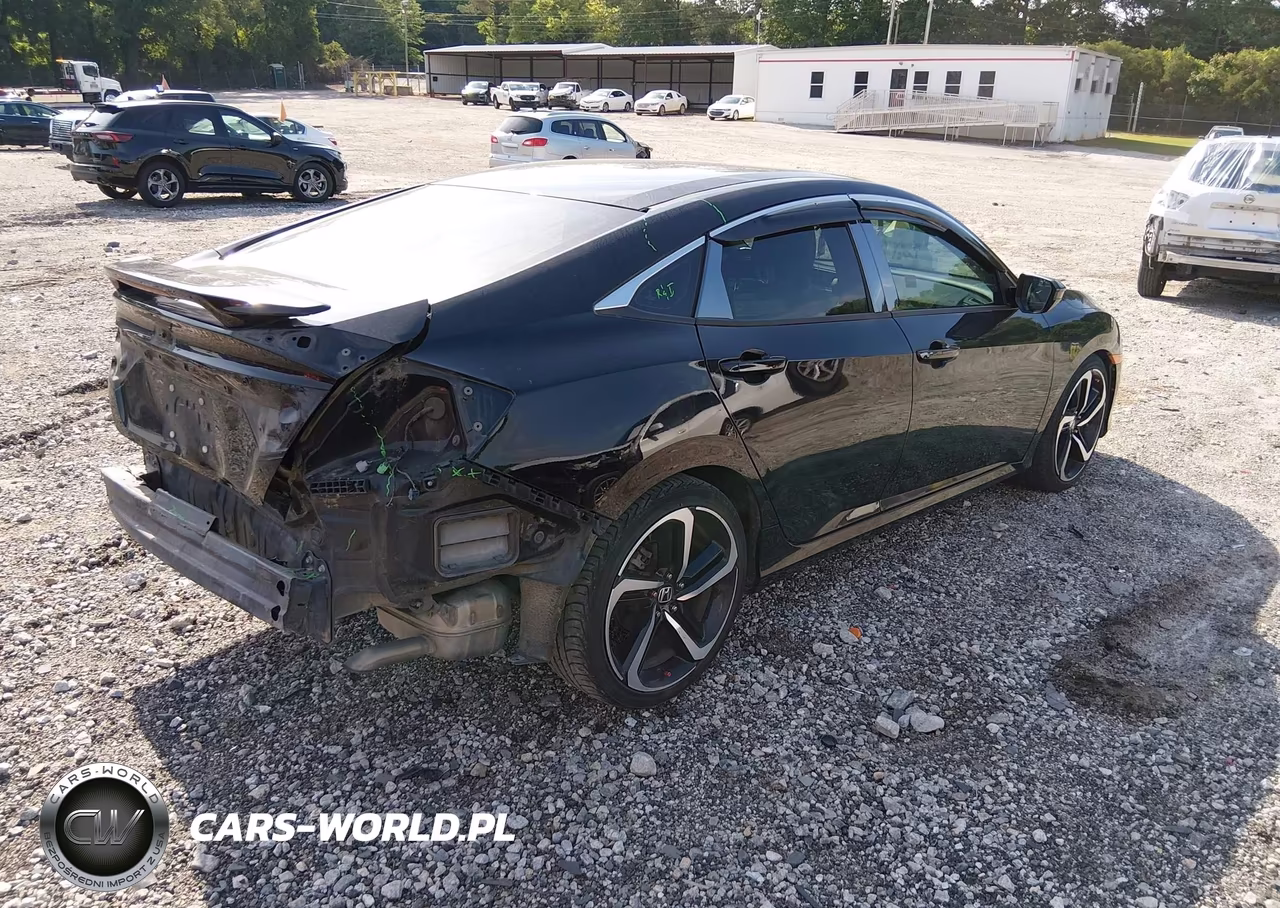 2017 Honda Civic Lx VIN:19XFC2F55HE045244 - 4