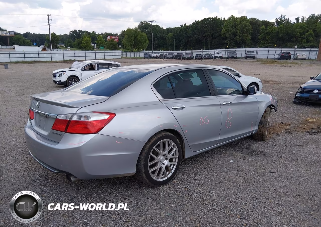 2014 HONDA ACCORD SPORT VIN:1HGCR2F55EA270376 - 4