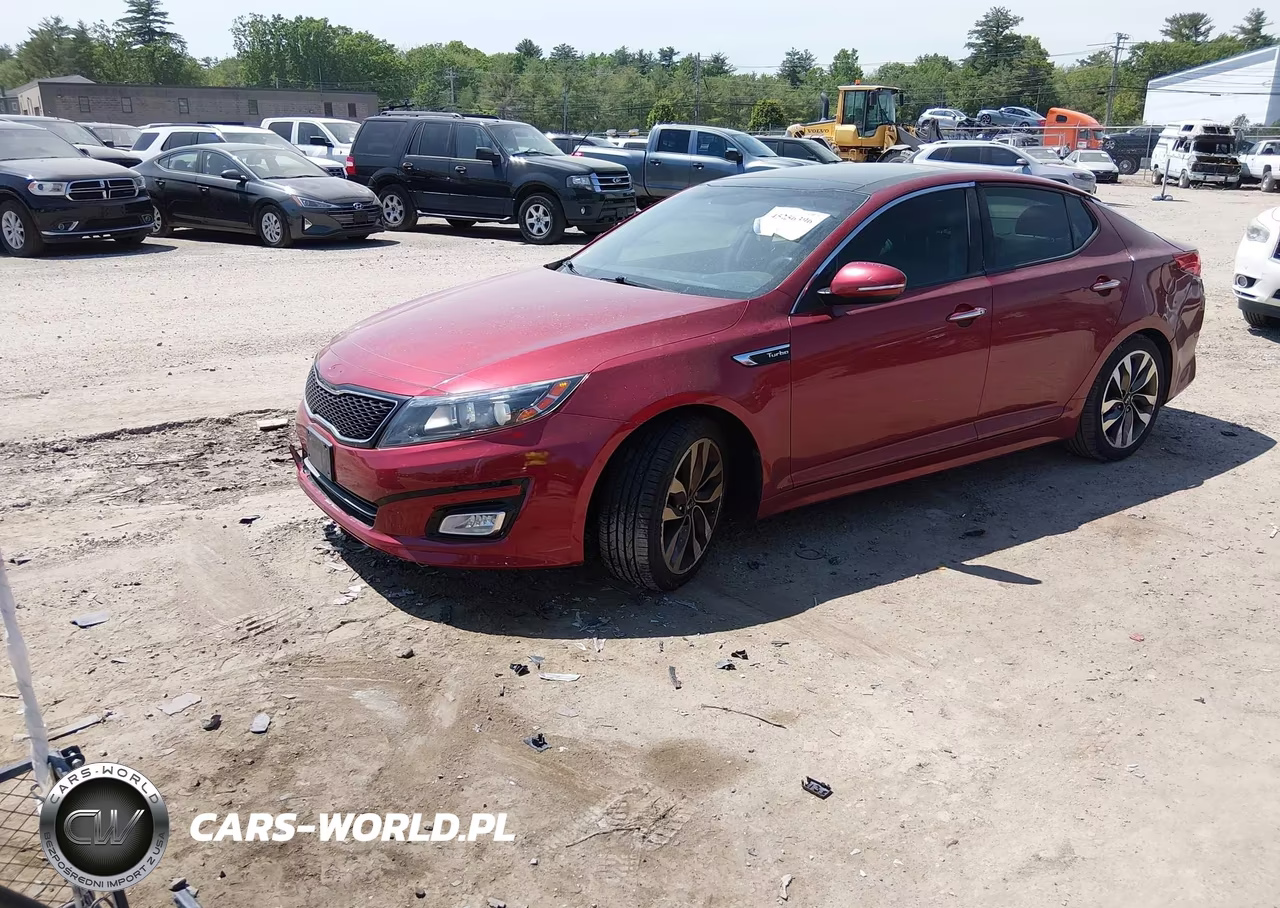 2015 Kia Optima Sx Turbo VIN:5XXGR4A61FG386983 - 2