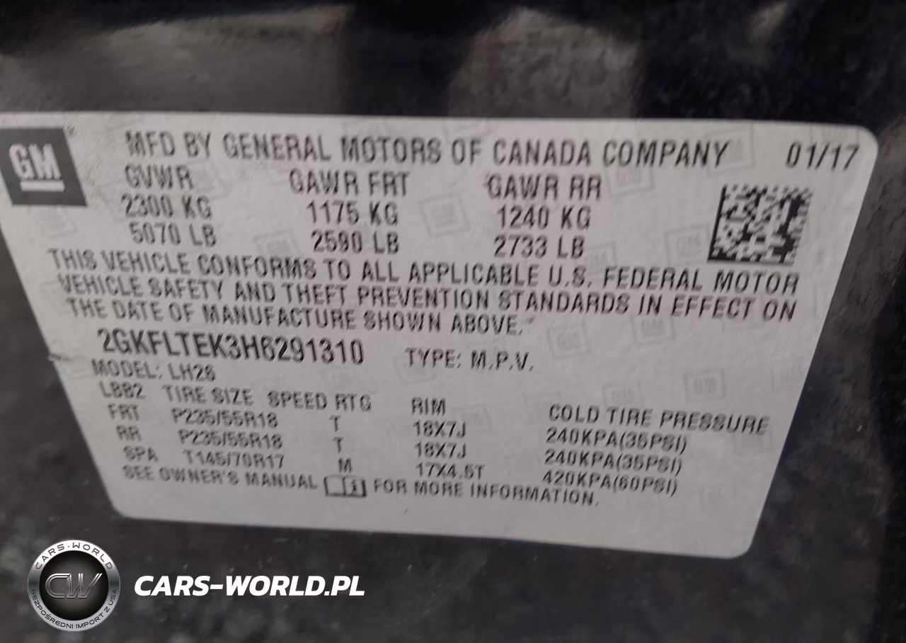 2017 GMC Terrain Sle-2 VIN:2GKFLTEK3H6291310 - 9
