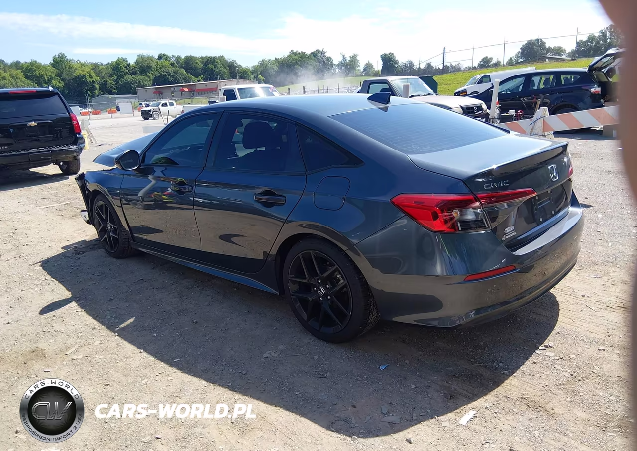 2022 Honda Civic Sport VIN:2HGFE2F55NH603847 - 3
