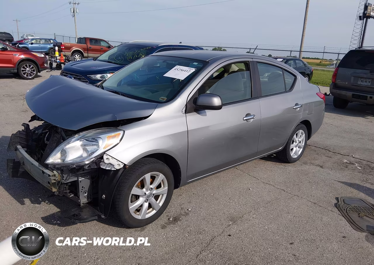 2012 Nissan Versa 1.6 Sl VIN:3N1CN7AP0CL801086 - 2