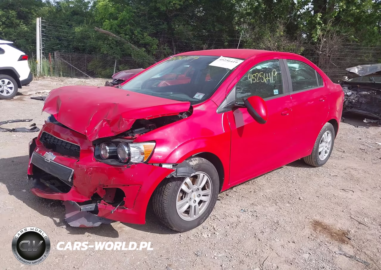 2012 Chevrolet Sonic 2Ls VIN:1G1JA5SH8C4140546 - 2