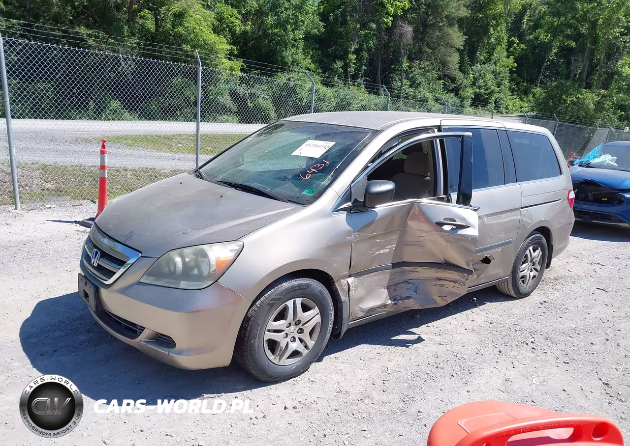 2006 Honda Odyssey Lx VIN:5FNRL38246B062291 - 2