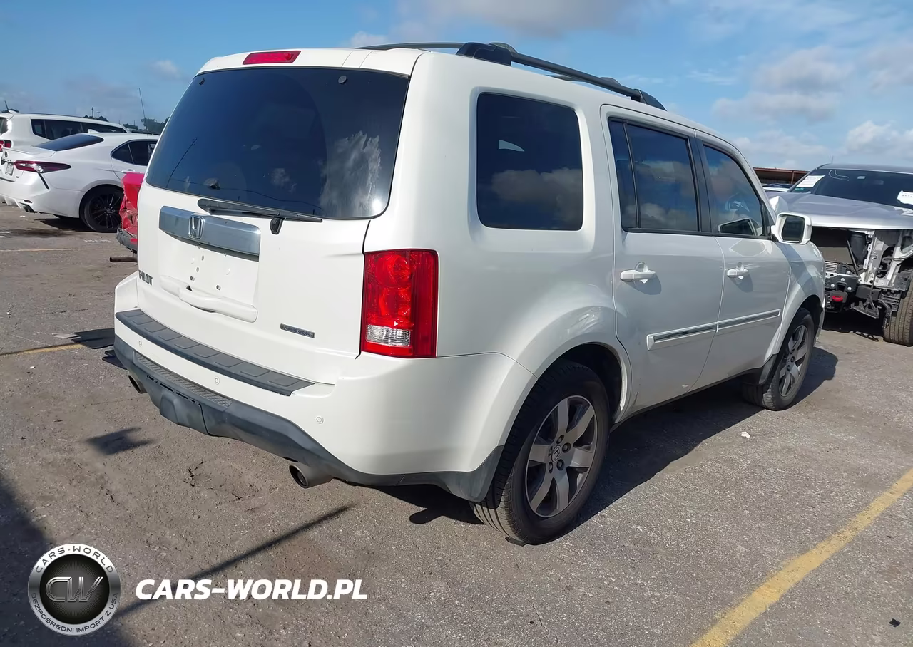 2014 Honda Pilot Touring VIN:5FNYF3H90EB018531 - 4