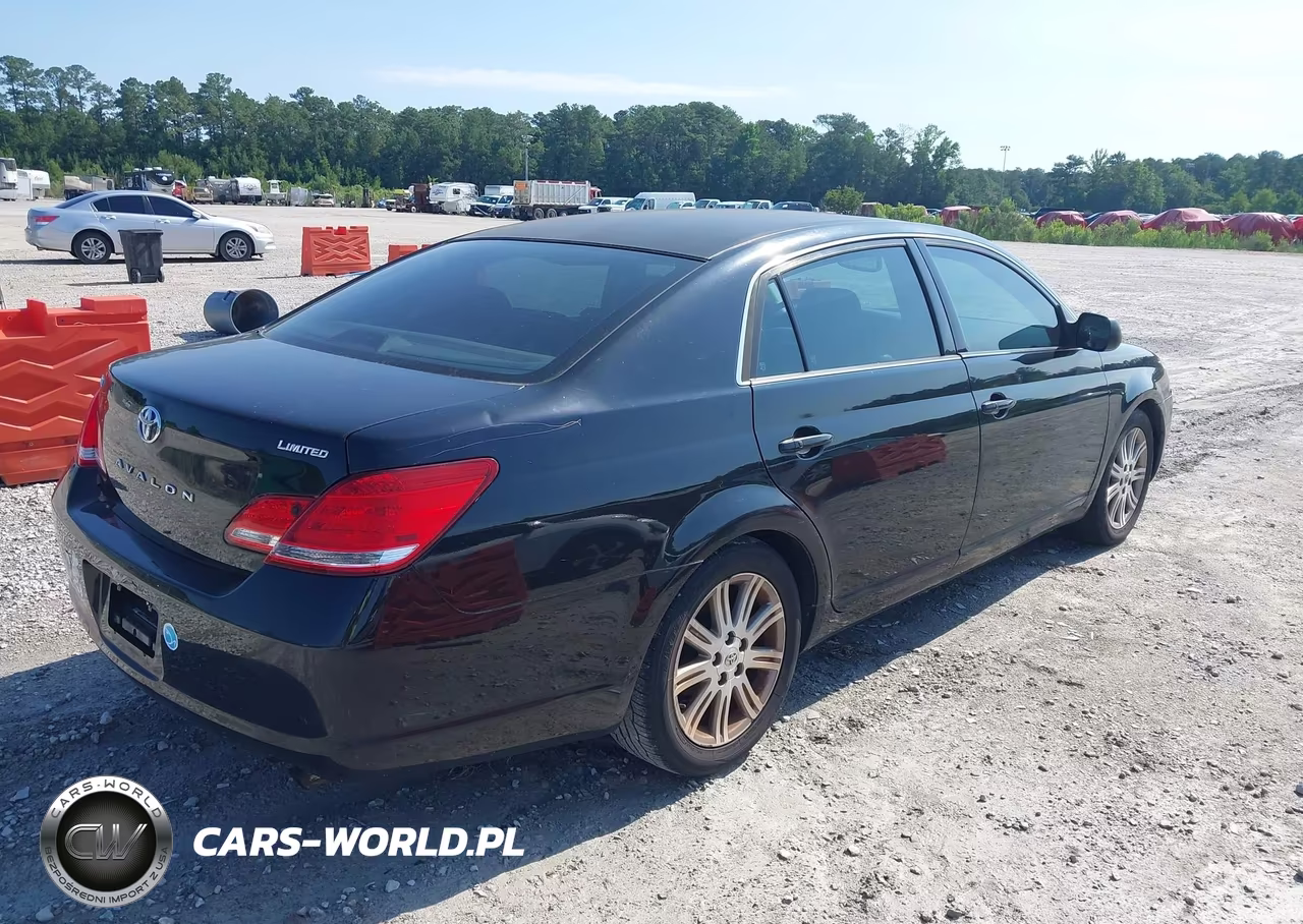 2007 Toyota Avalon Limited VIN:4T1BK36B67U208380 - 4