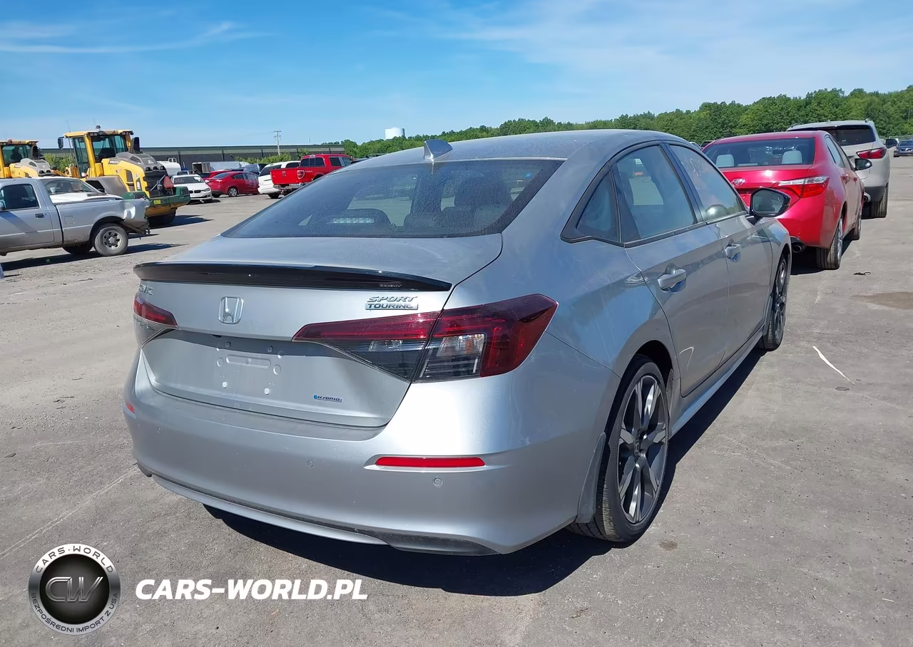 2025 Honda Civic Hybrid Sport-Sport Touring VIN:2HGFE4F84SH302567 - 4