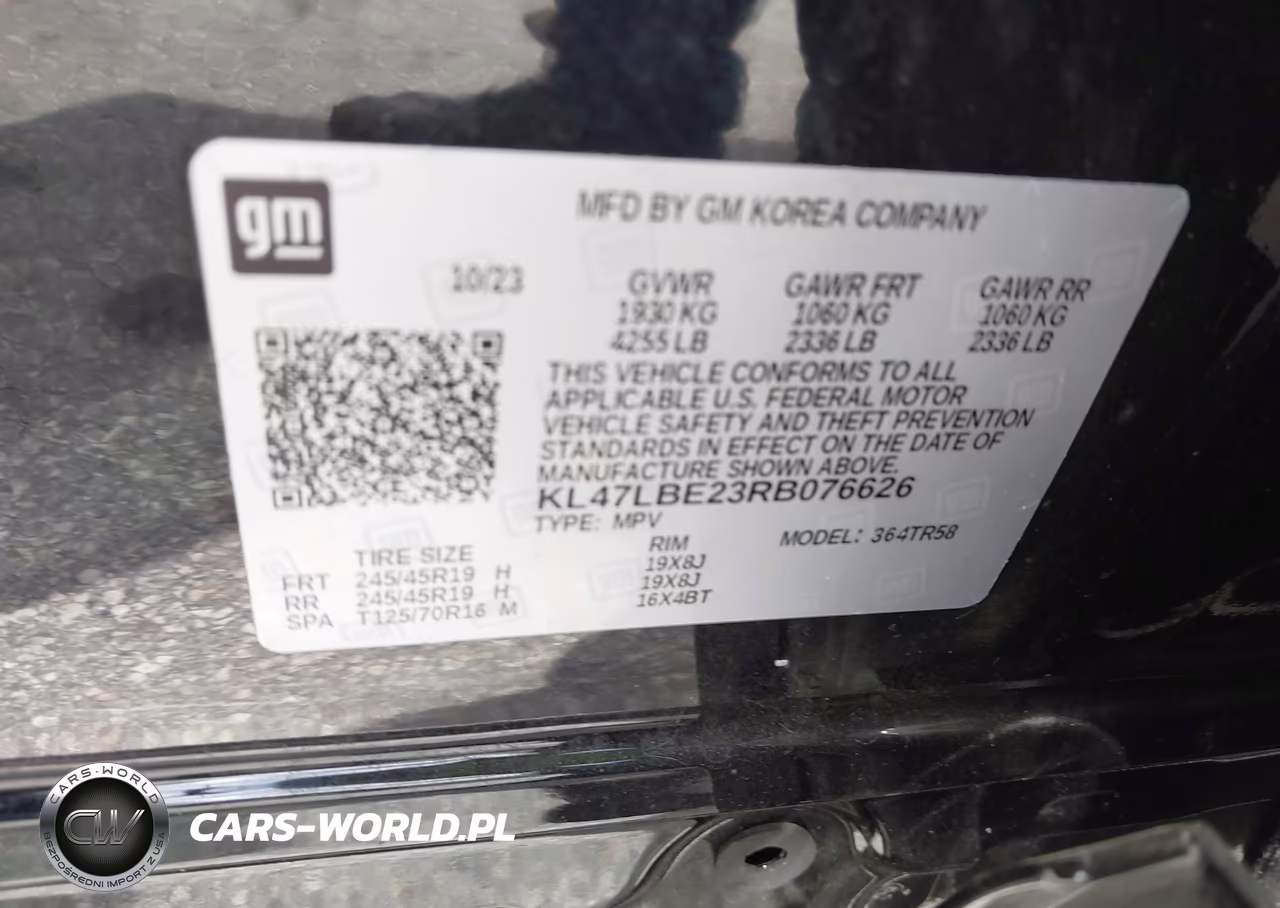2024 Buick Envista Sport Touring Fwd VIN:KL47LBE23RB076626 - 9