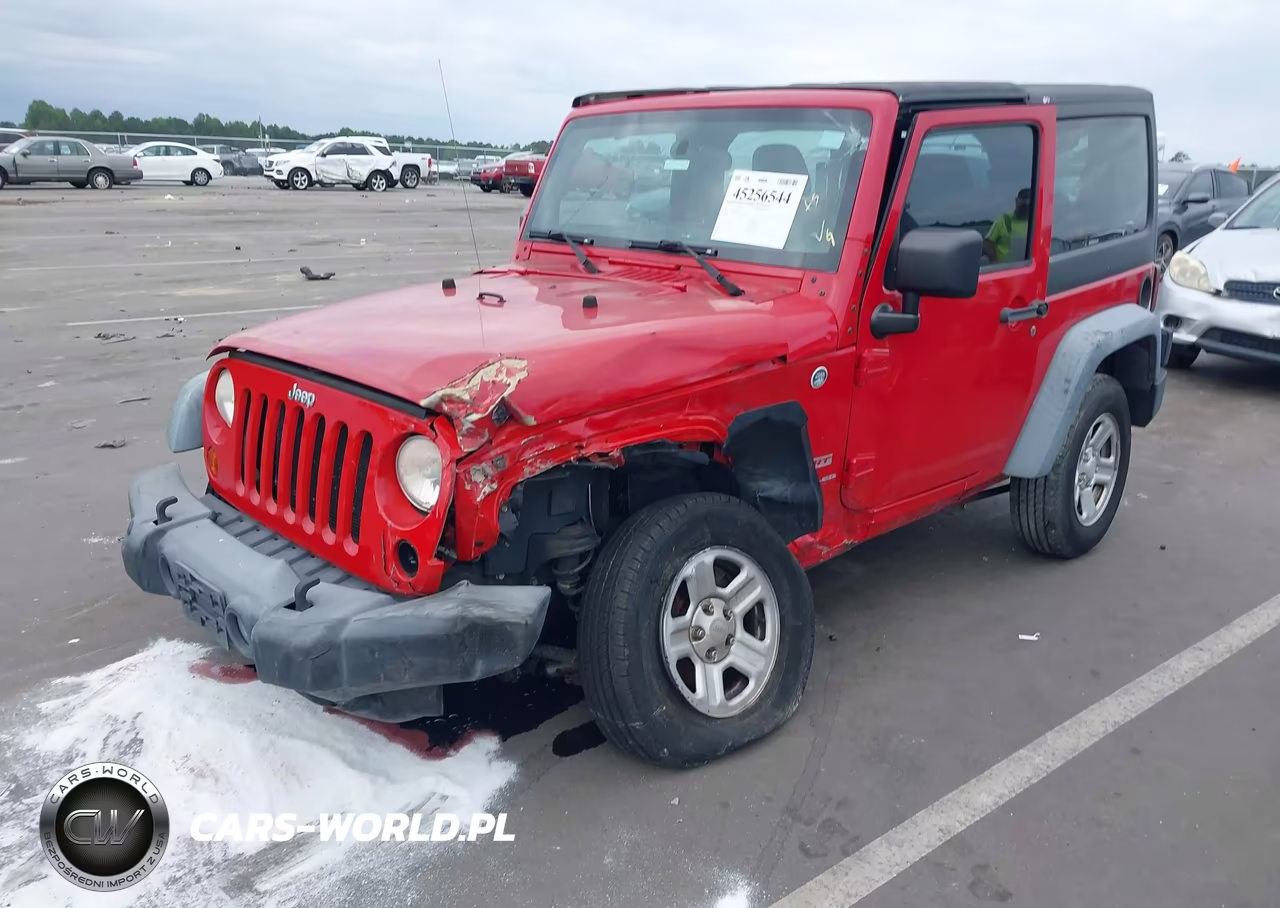2011 Jeep Wrangler Sport VIN:1J4AA2D19BL636413 - 2