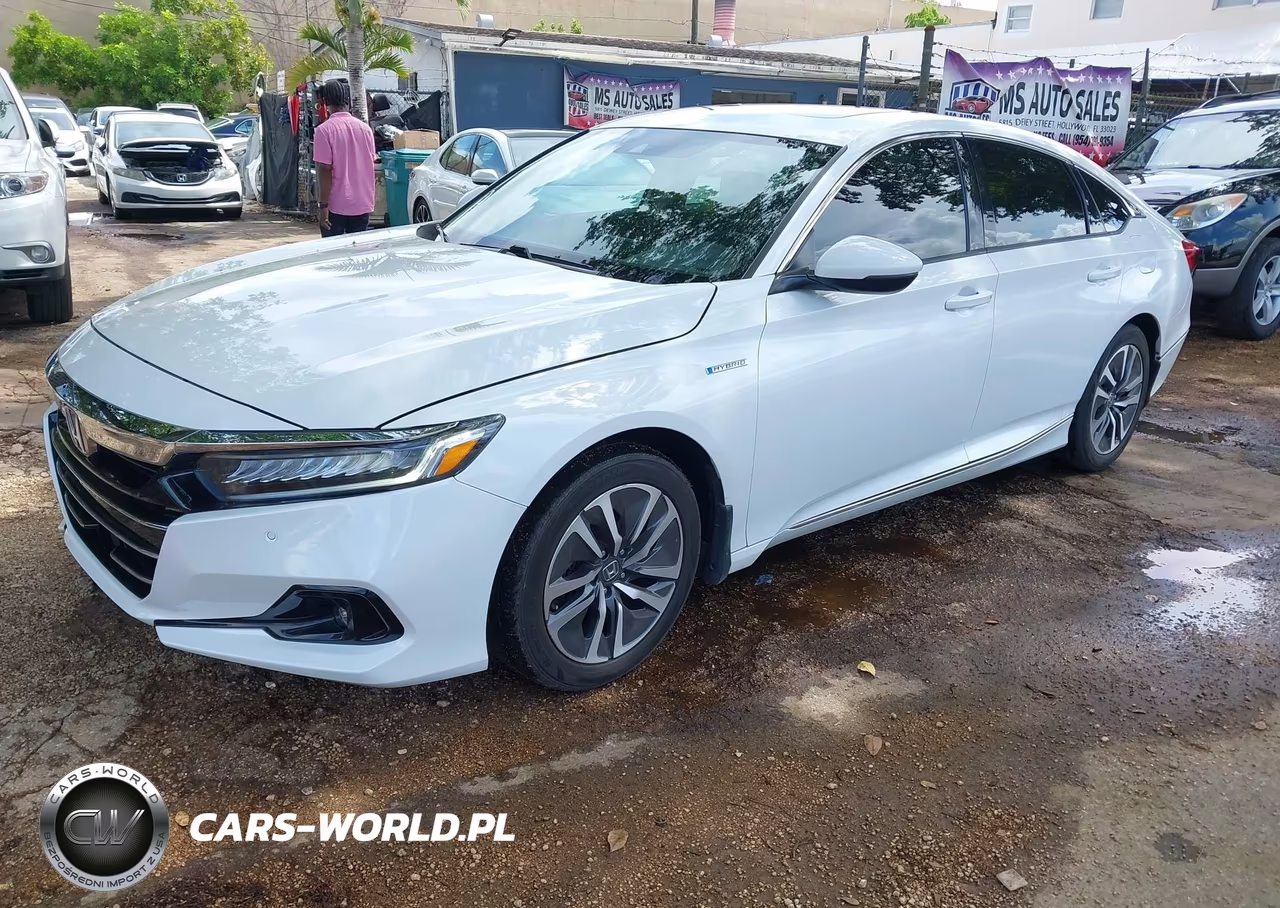 2022 Honda Accord Hybrid Ex-L VIN:1HGCV3F57NA017481 - 2