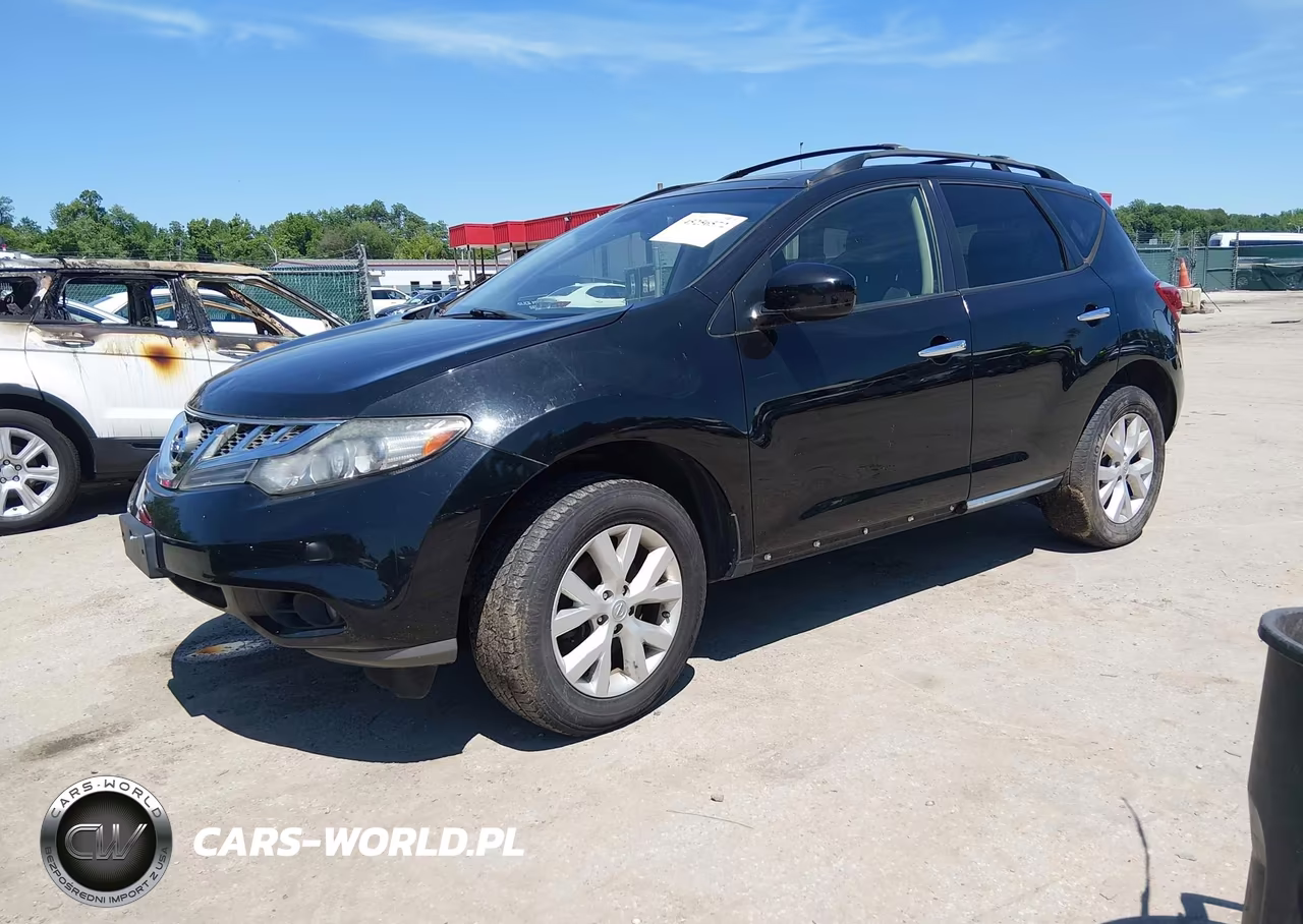 2014 Nissan Murano Sl VIN:JN8AZ1MW8EW518235 - 2