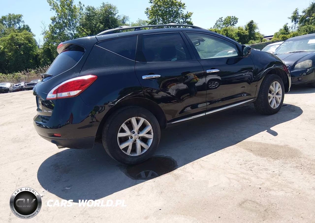 2014 Nissan Murano Sl VIN:JN8AZ1MW8EW518235 - 4