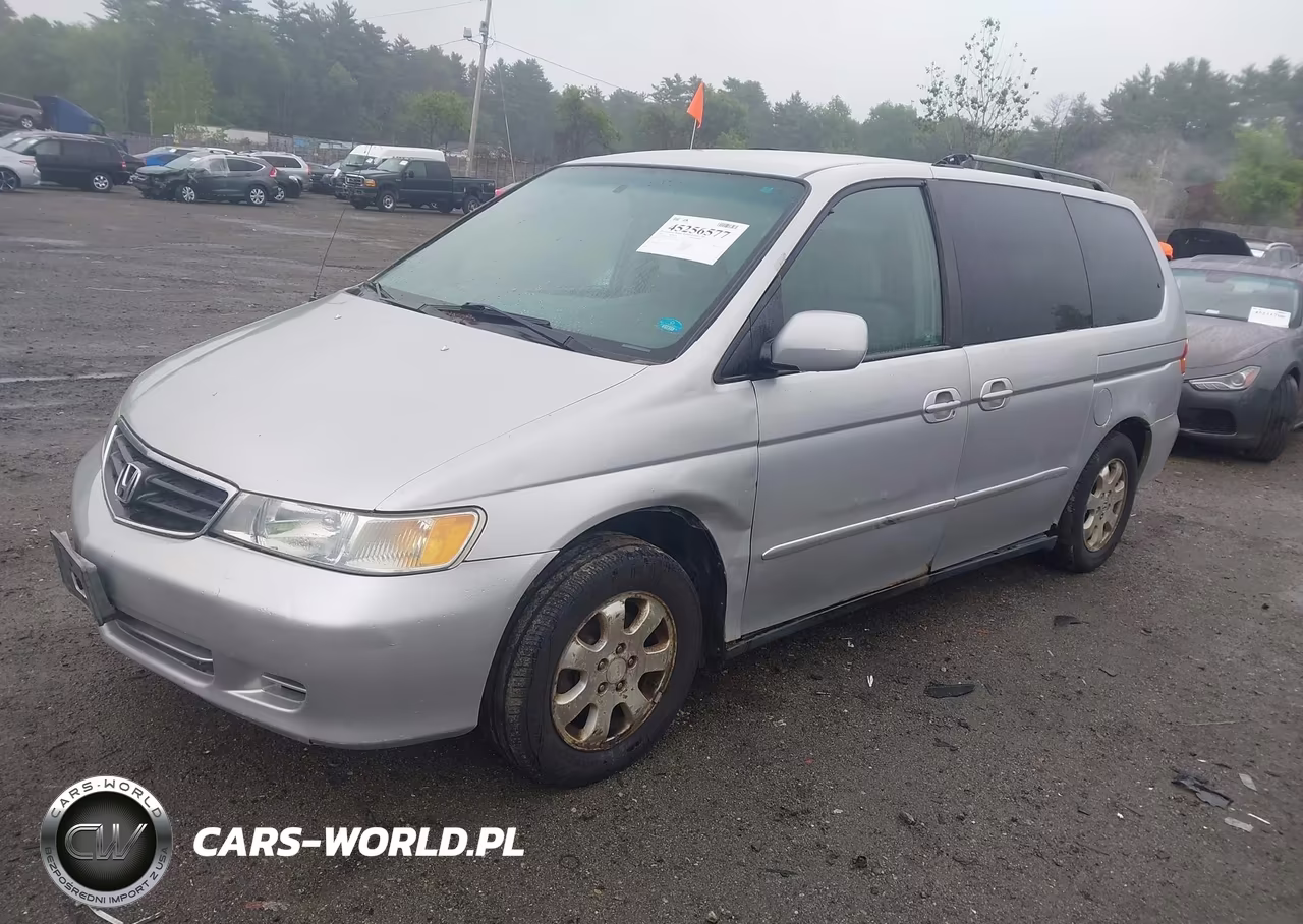 2002 Honda Odyssey Ex VIN:2HKRL18632H571369 - 2