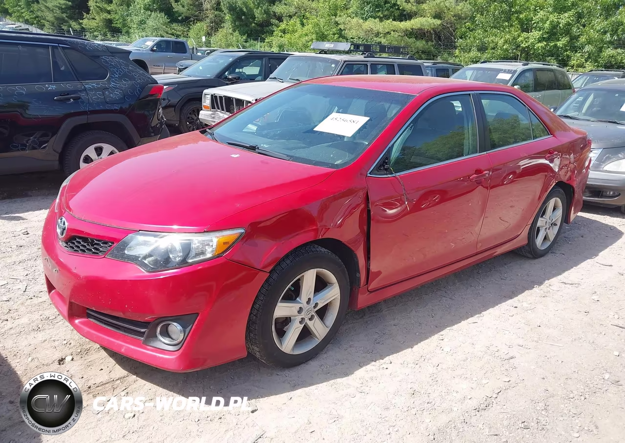 2012 Toyota Camry Se VIN:4T1BF1FK7CU601484 - 2