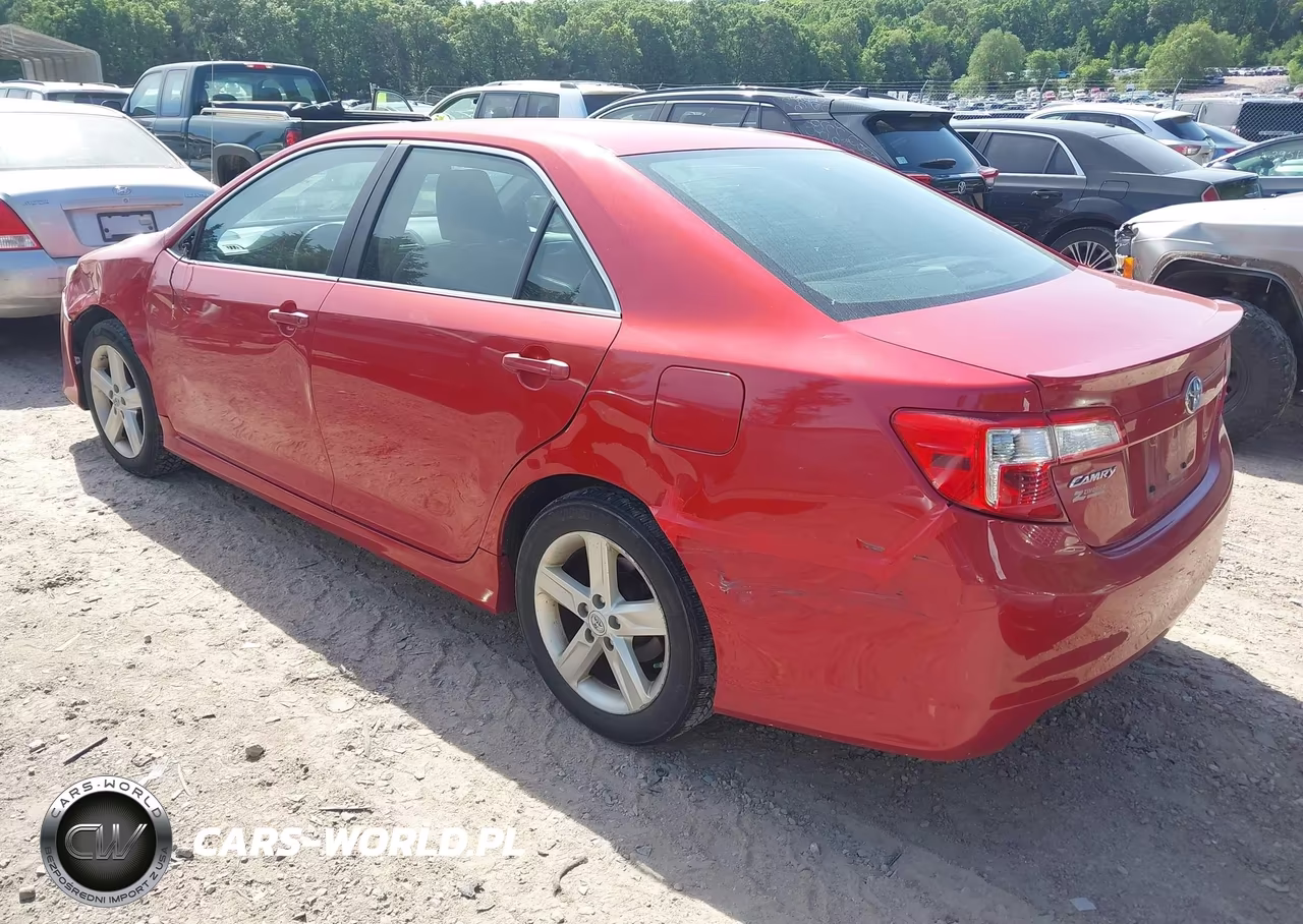 2012 Toyota Camry Se VIN:4T1BF1FK7CU601484 - 3