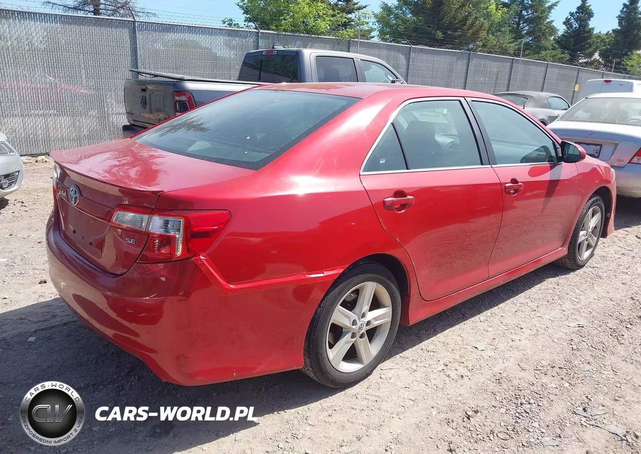 2012 Toyota Camry Se VIN:4T1BF1FK7CU601484 - 4