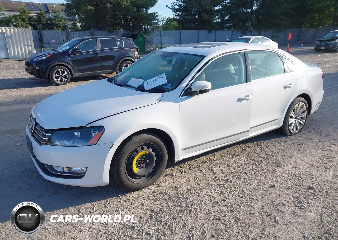 2013 Volkswagen Passat 3.6L V6 Sel Premium VIN:1VWCM7A37DC080790 - 2