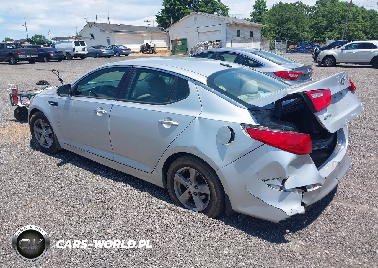 2015 Kia Optima Lx VIN:5XXGM4A78FG398216 - 3